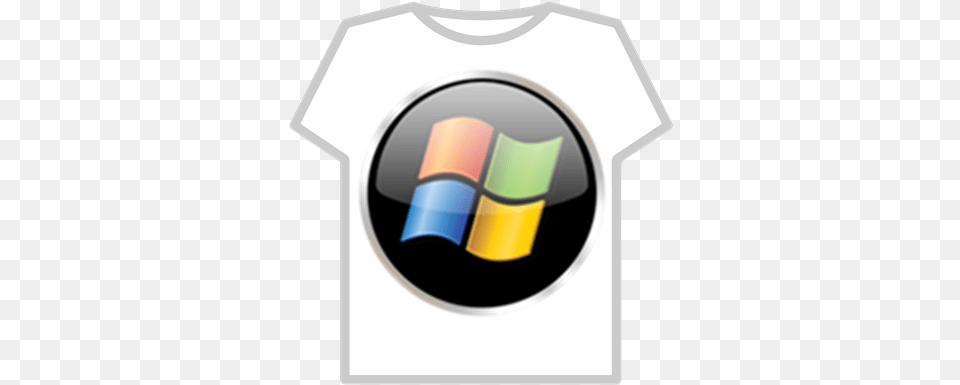 Windows Xp Logo T Microsoft Windows, Clothing, T-shirt, Ammunition, Grenade Png Image