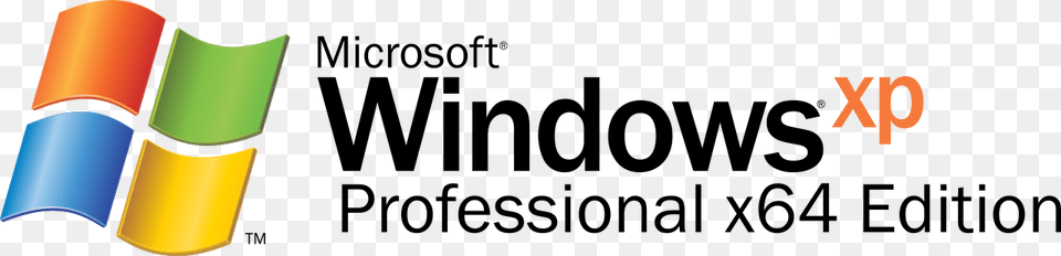 Windows Xp Professional X64 Edition Logo Windows Xp Professional Logo, Text Png Image
