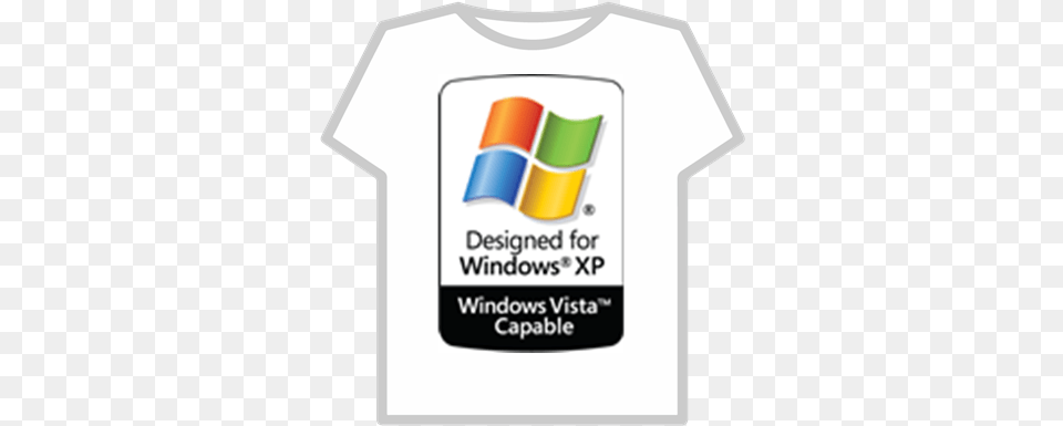 Windows Xp Vista Capable Windows Vista Capable, Clothing, T-shirt, Shirt Free Png