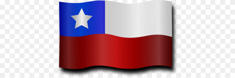 Windy Chilean Flag Vector Clip Art Bandera Chilena, Chile Flag Png