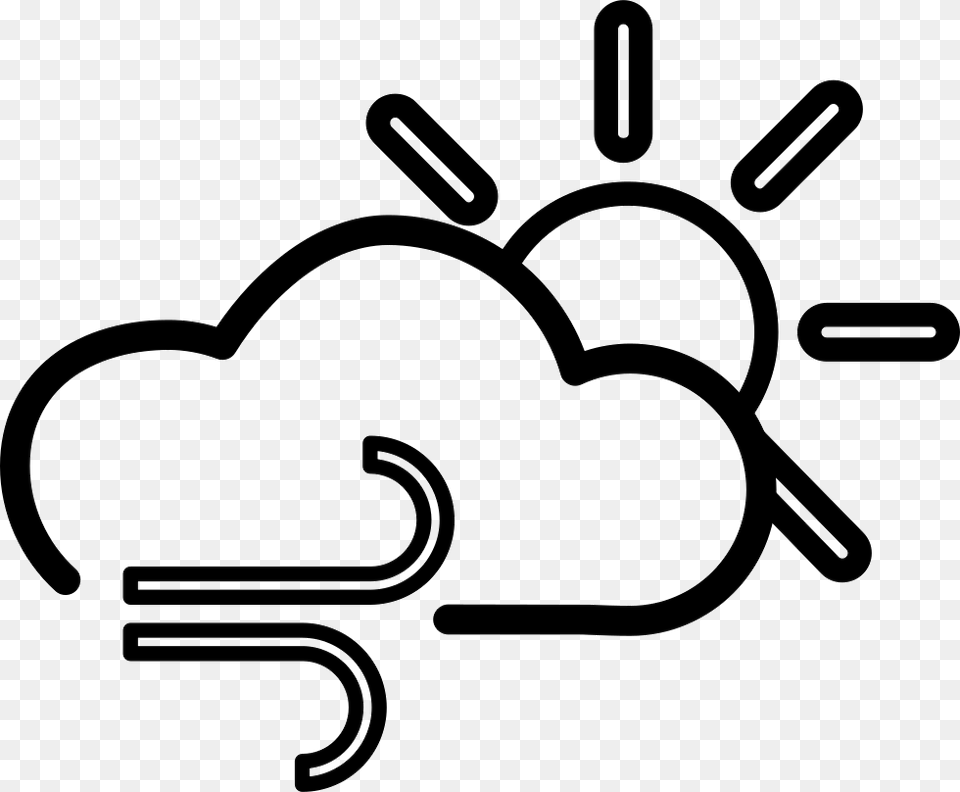 Windy Fall Day Weather Symbol For Windy Day, Stencil, Smoke Pipe Png