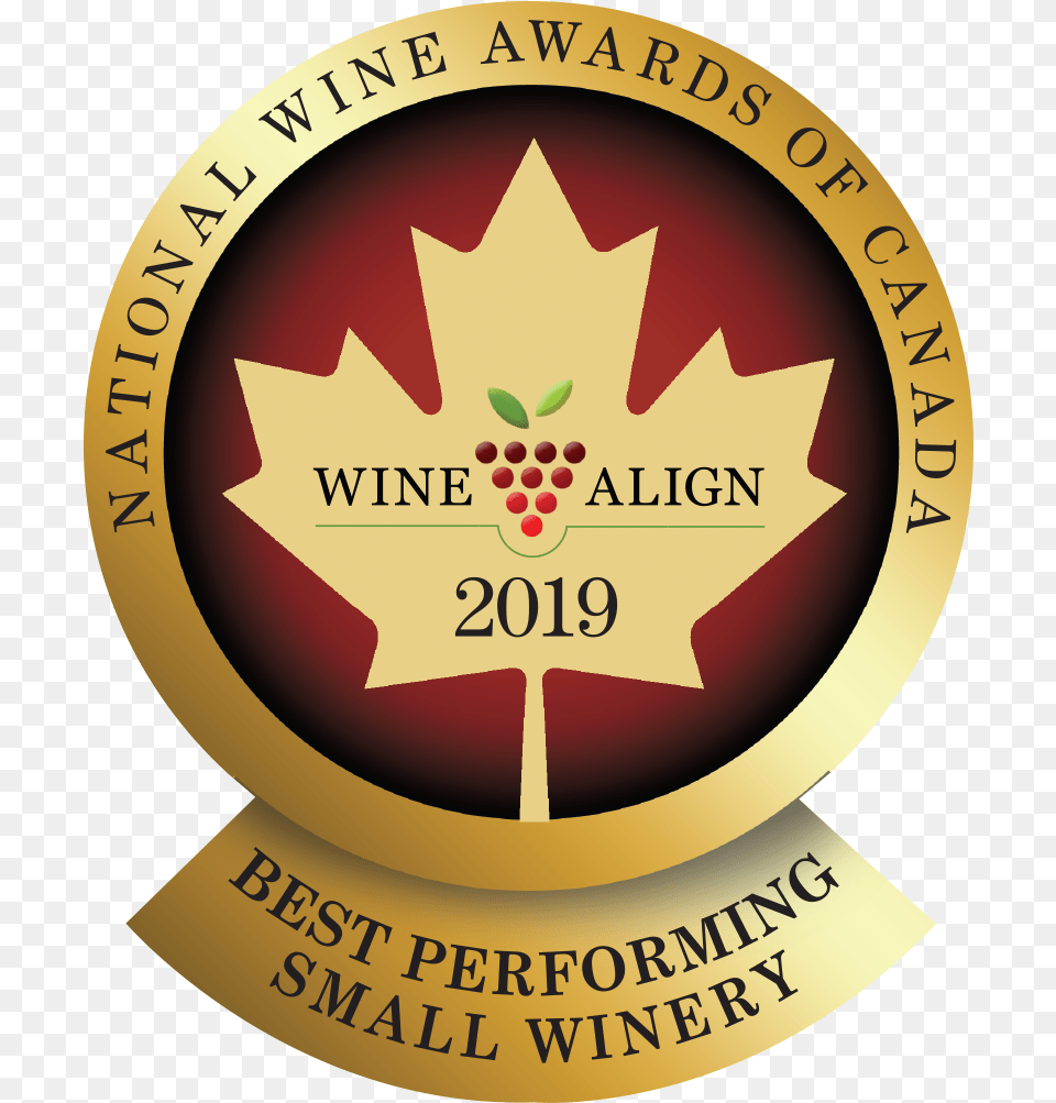 Wine Align, Badge, Logo, Symbol, Leaf Png Image