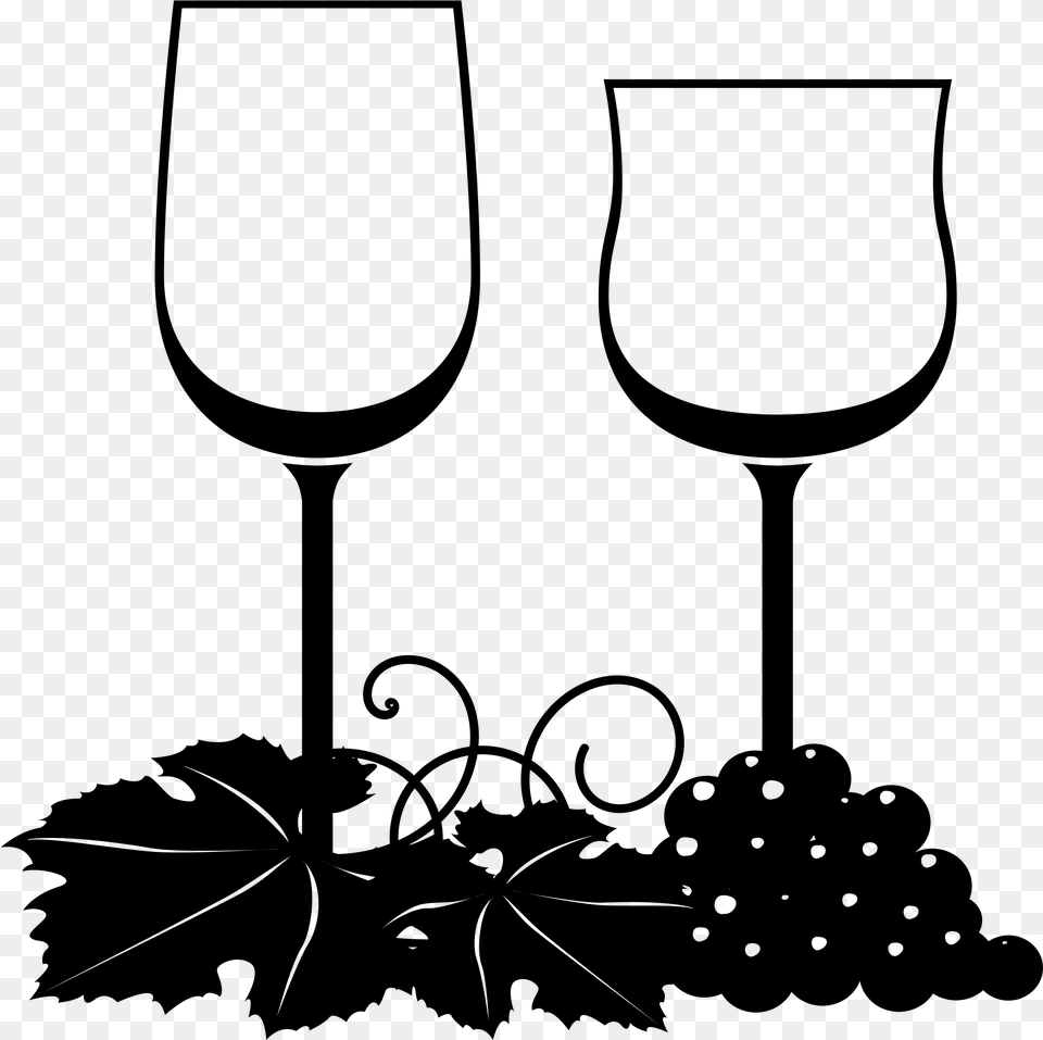 Wine And Cheese Black And White Wine Clipart Black And White, Gray Free Png