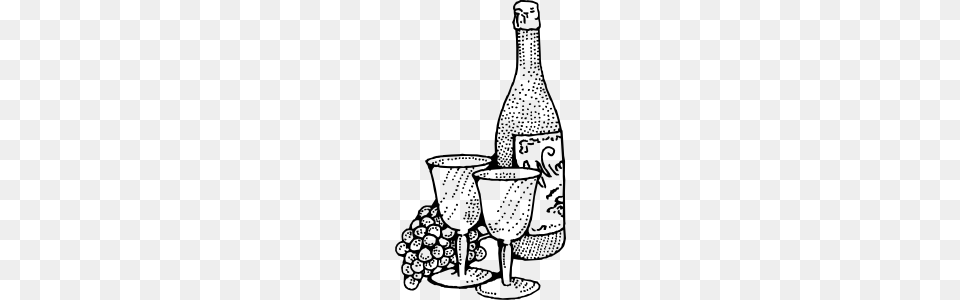 Wine And Goblets Clip Art, Alcohol, Beverage, Bottle, Liquor Free Transparent Png