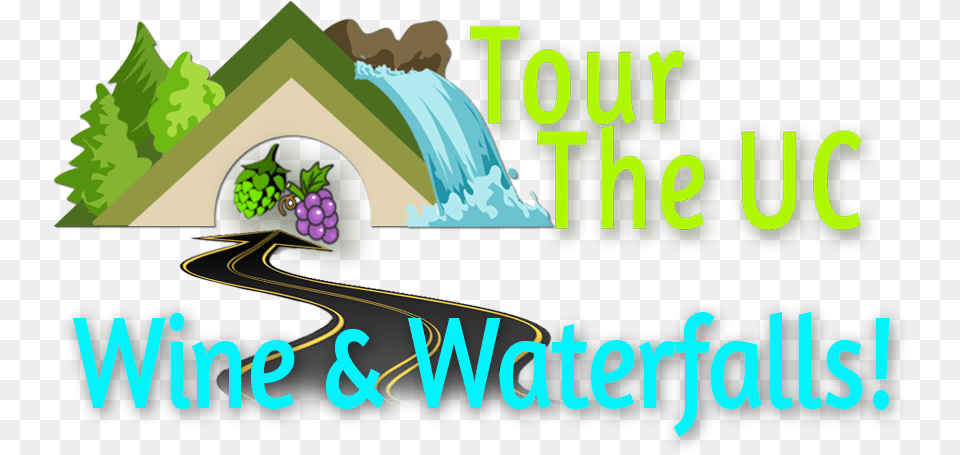 Wine And Waterfalls Graphic Design, Neighborhood, Road, Plant, Outdoors Free Transparent Png