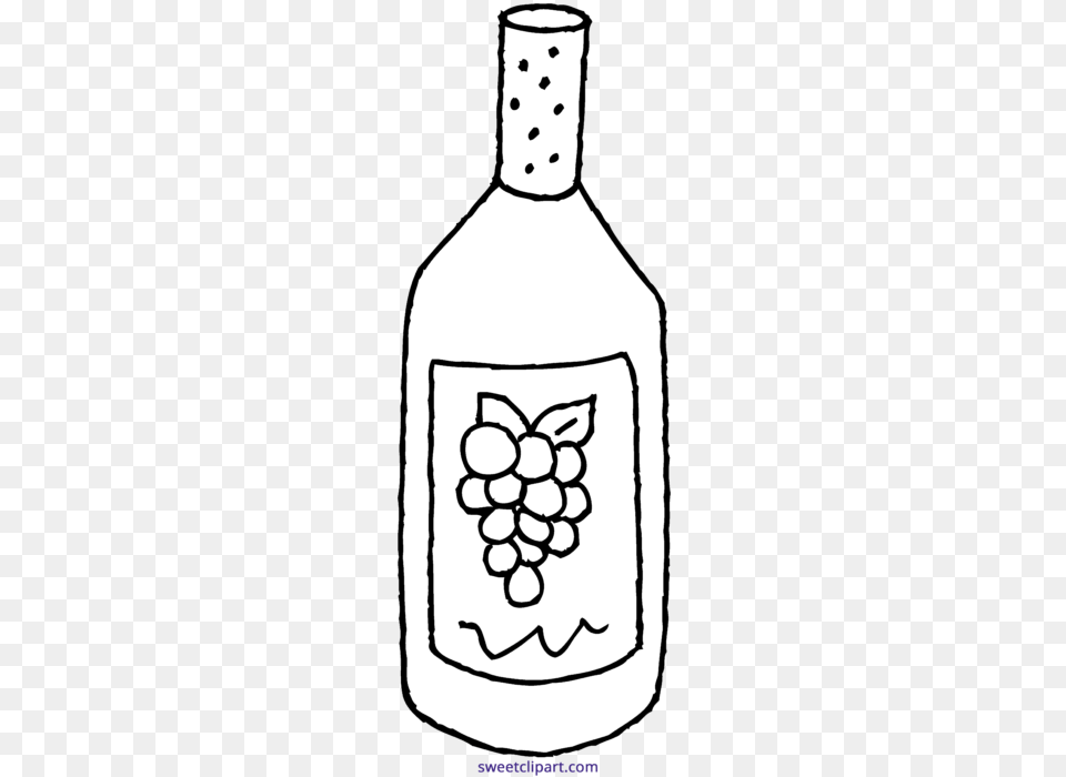Wine Bottle Coloring, Alcohol, Beverage, Nature, Outdoors Free Png Download