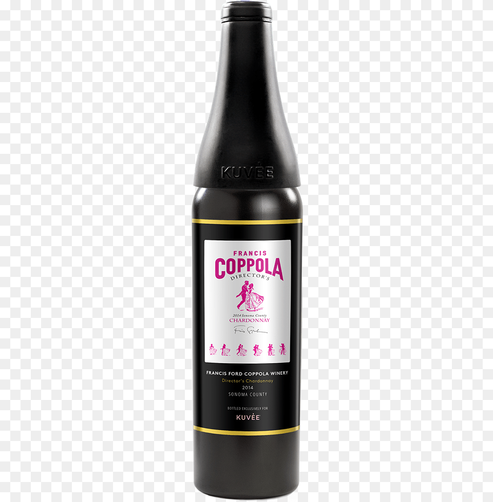 Wine Bottle Francis Coppola Diamond Series Celestial Blue Label, Alcohol, Beer, Beverage, Stout Free Png