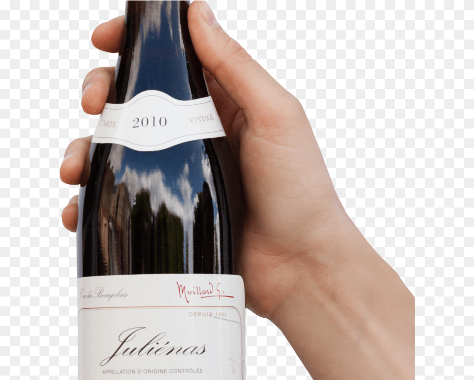 Wine Bottle Hand, Alcohol, Beverage, Liquor, Wine Bottle Free Png Download