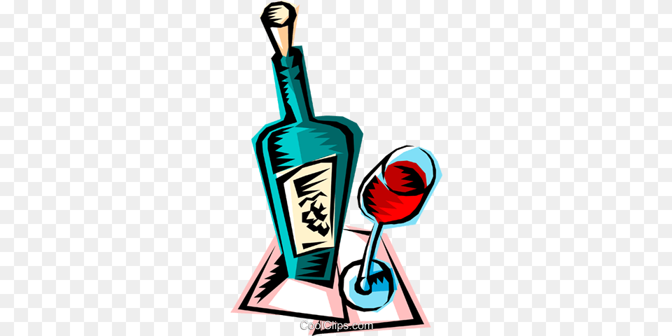 Wine Bottle Royalty Vector Clip Art Illustration, Alcohol, Beverage, Liquor, Dynamite Png