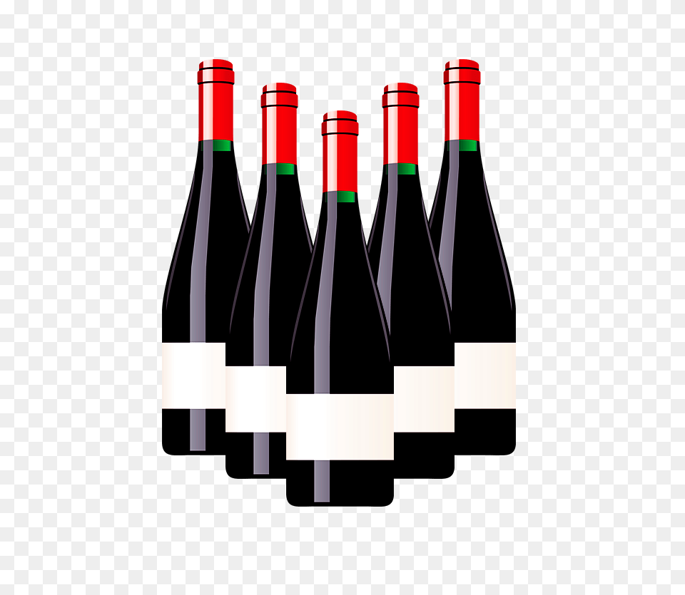 Wine Bottles Clipart, Alcohol, Beverage, Bottle, Liquor Free Transparent Png