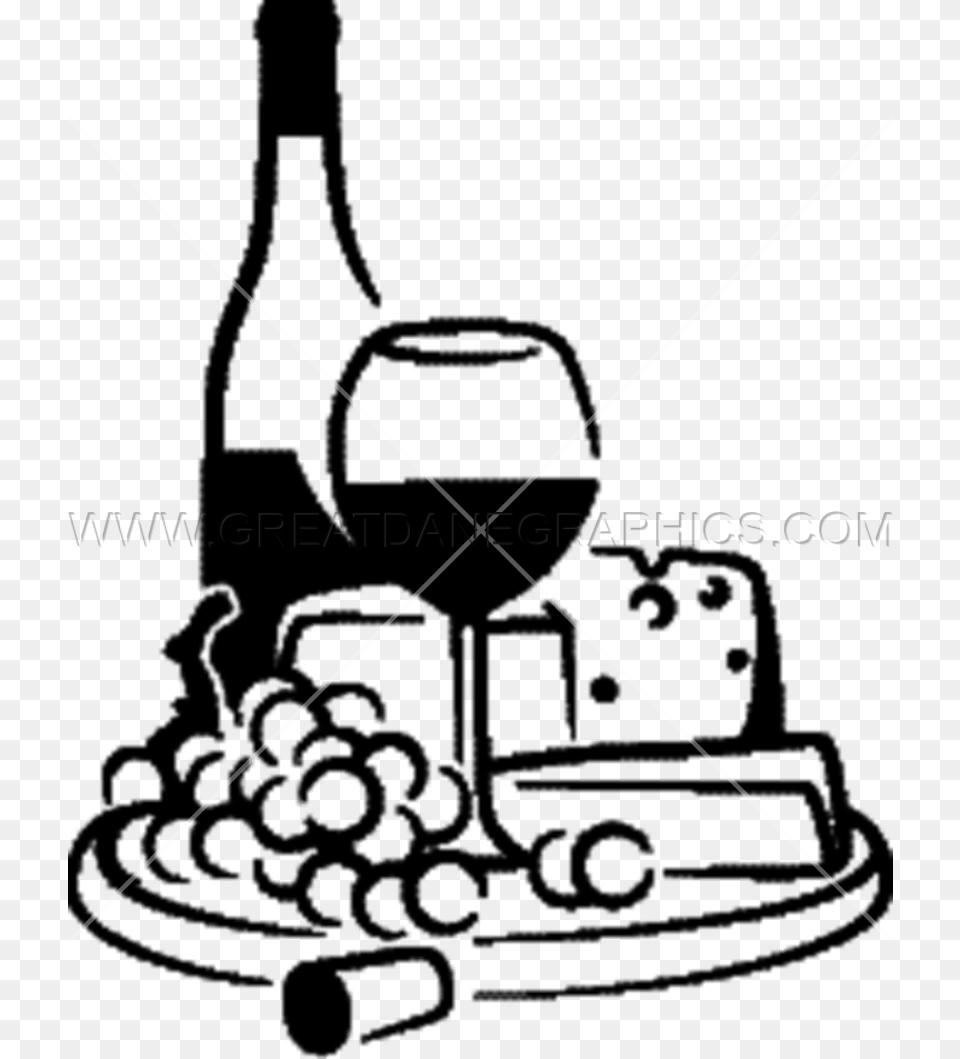 Wine Cheese Production Ready Artwork For T Shirt Printing, Grass, Lawn, Plant, Bow Png