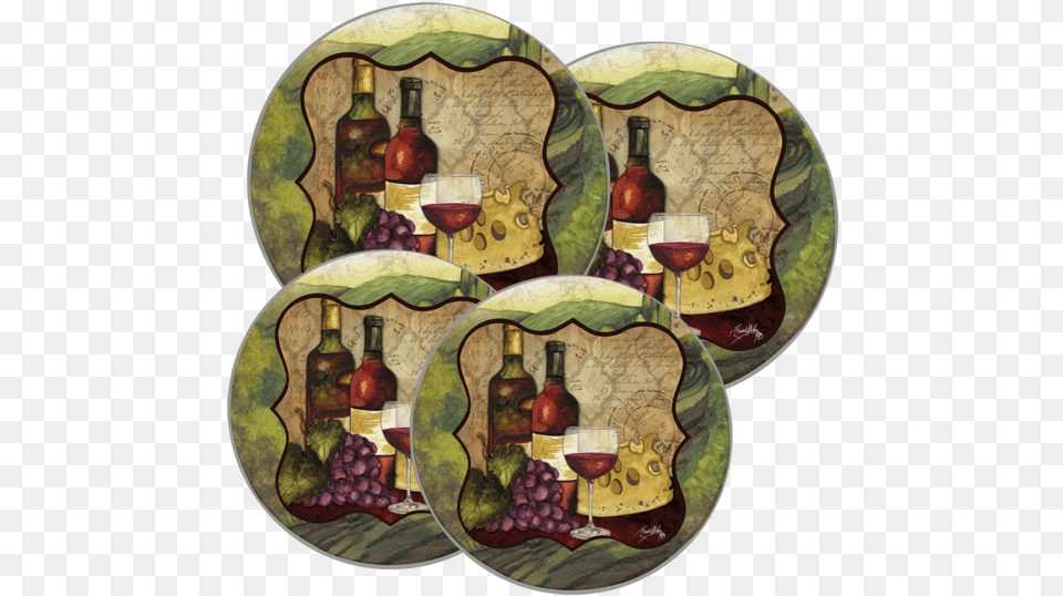 Wine Enthusiast Elizabeth Medley Courtesy Of Sun Range Kleen 5091 Wine Enthusiast Design Round Burner, Alcohol, Beverage, Liquor, Art Free Transparent Png