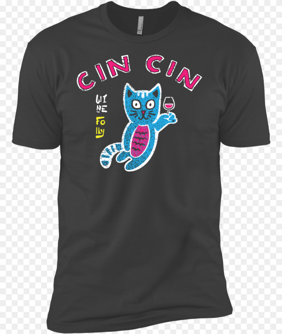 Wine Folly Cin Cin T Shirt Front With Blue And Pink, Clothing, T-shirt, Animal, Bird Free Png Download
