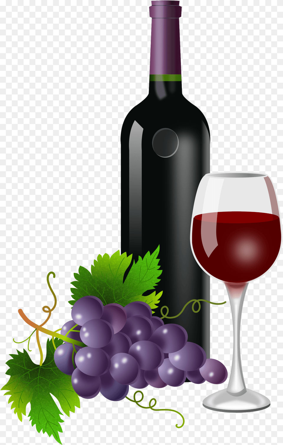 Wine Glass And Bottle, Alcohol, Wine Bottle, Red Wine, Liquor Free Transparent Png