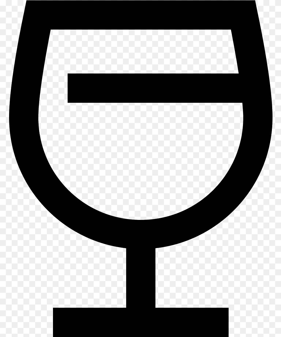 Wine Glass Icon Ikonka Bokal, Gray Free Png