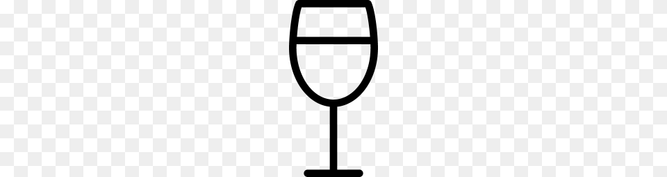 Wine Glass Icon Line Iconset Iconsmind, Gray Png Image