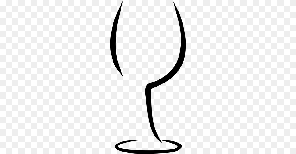 Wine Glass Vector Image, Gray Png