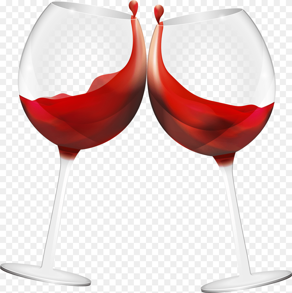 Wine Glasses Clipart Many Interesting Cliparts Happy Birthday Wine Theme, Alcohol, Beverage, Glass, Liquor Free Transparent Png