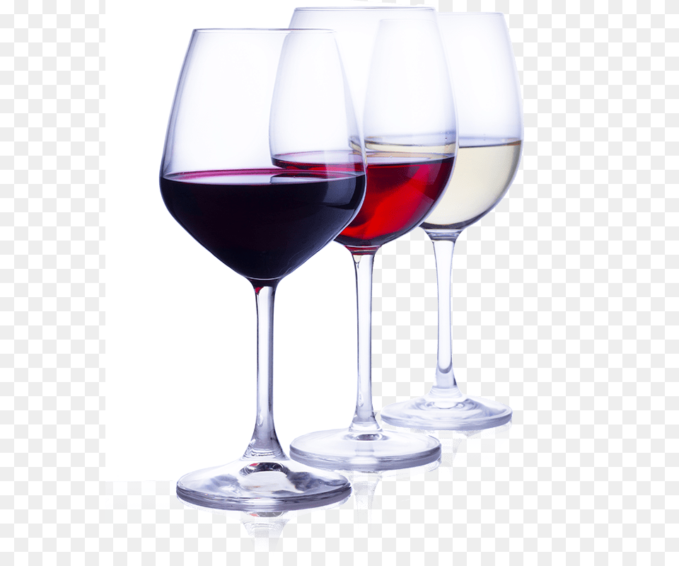 Wine Glasses With Different Varietals Wine Glass, Alcohol, Beverage, Liquor, Wine Glass Free Transparent Png