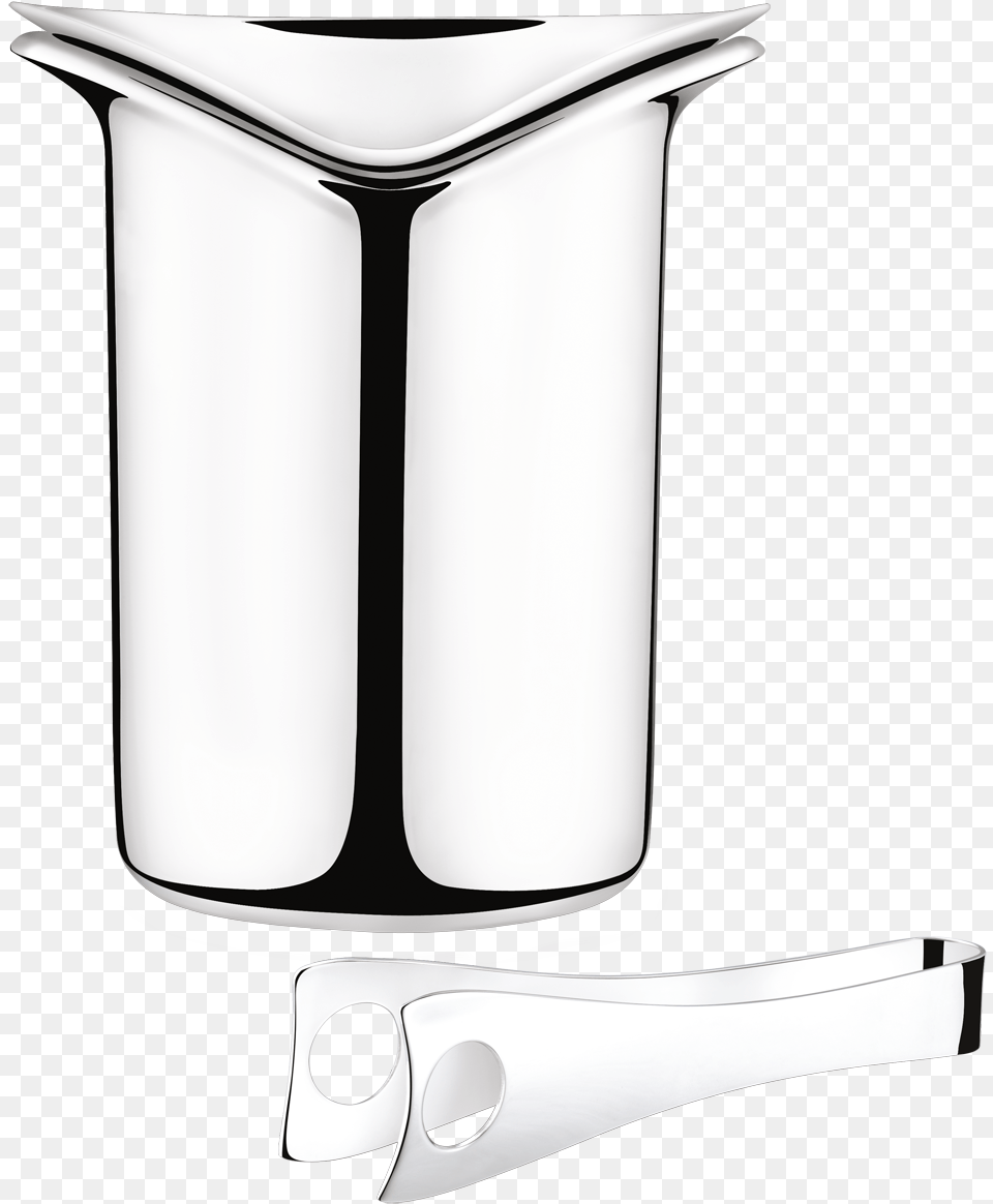 Wine Ice Bucket With Tongs Tongs, Cup, Jug, Jar, Smoke Pipe Free Transparent Png