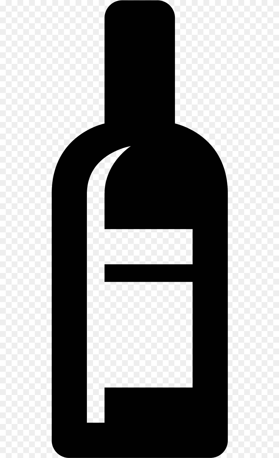 Wine Icon Free Download Butilka Ikonka, Gray Png Image