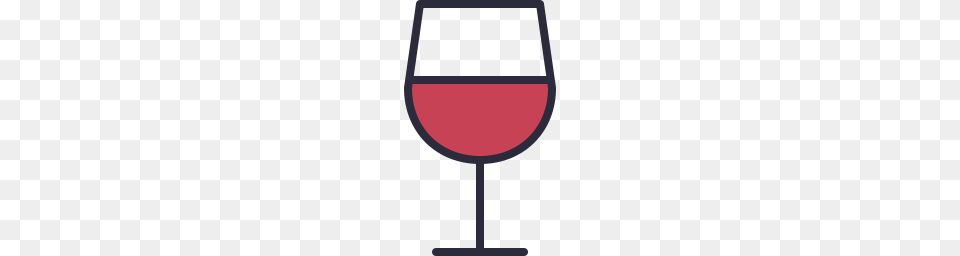 Wine Icon Outline Filled, Alcohol, Beverage, Glass, Liquor Free Transparent Png