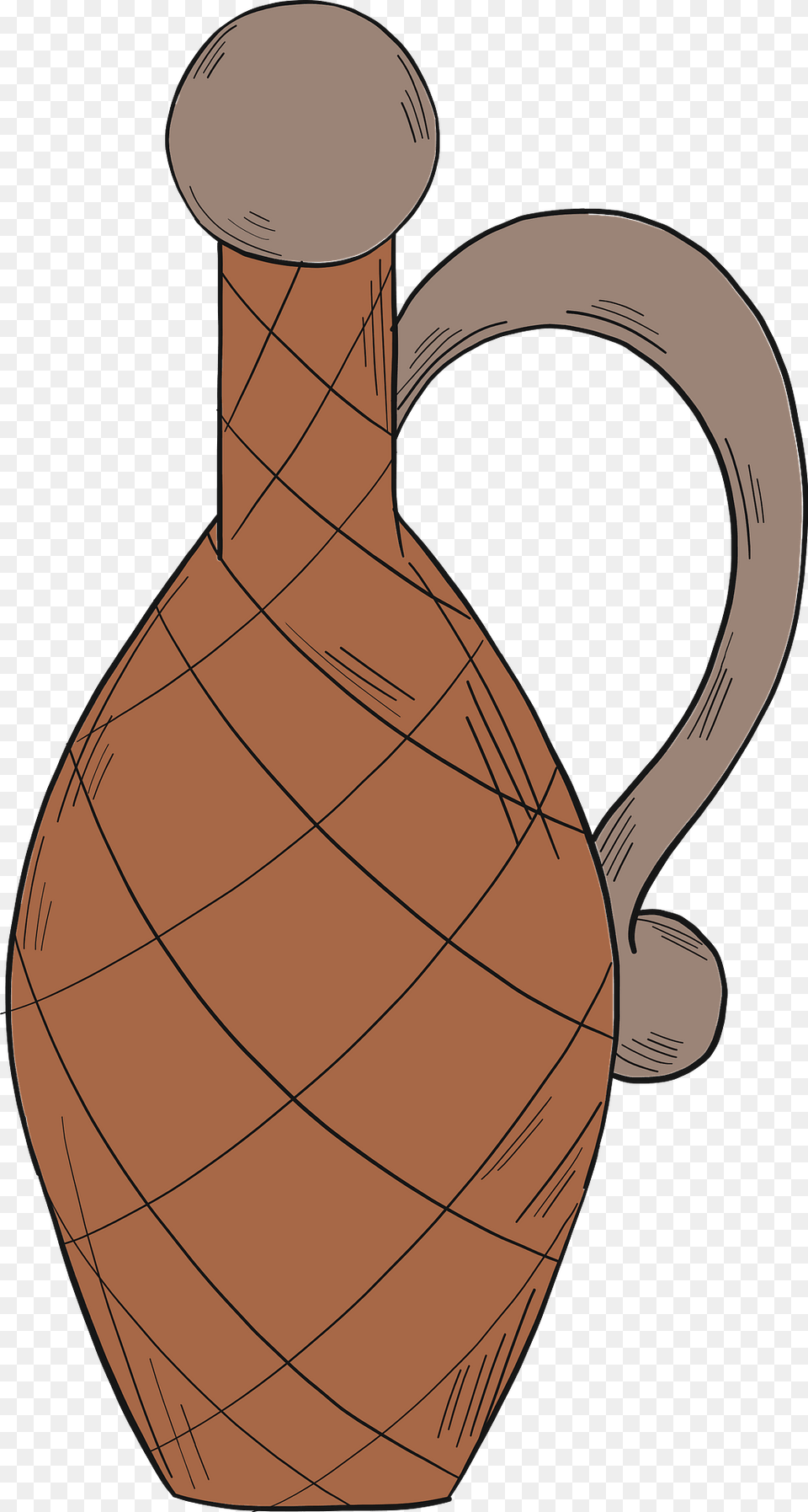 Wine Jug Clipart, Water Jug, Pottery, Jar, Nature Png