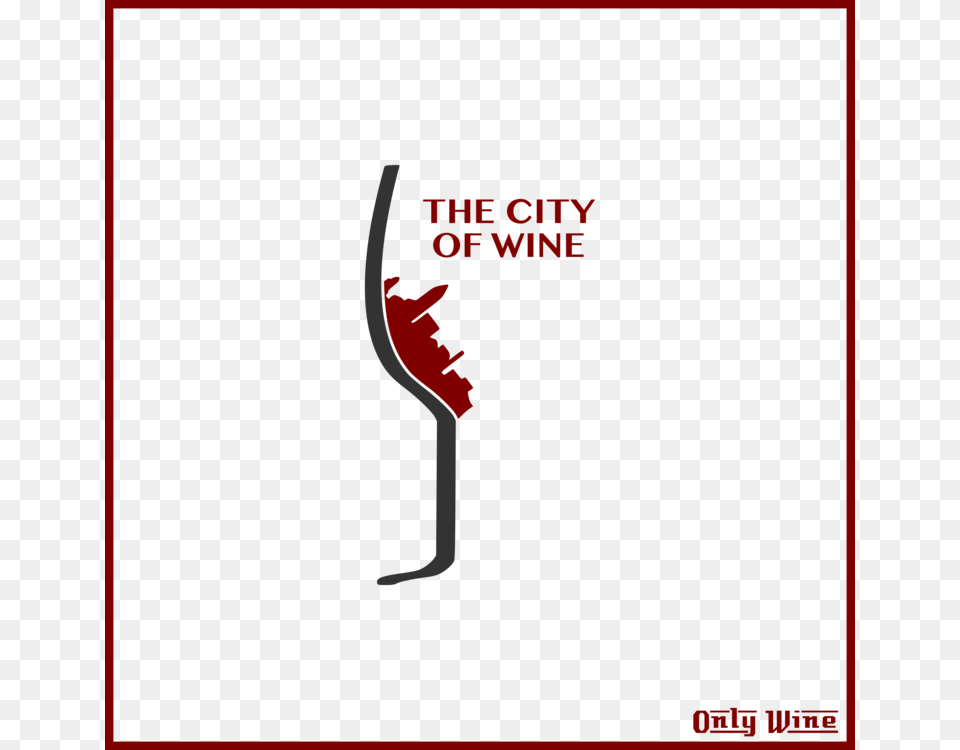 Wine Logo Brand Grape City, Cutlery, Glass, Fork, Light Free Png Download