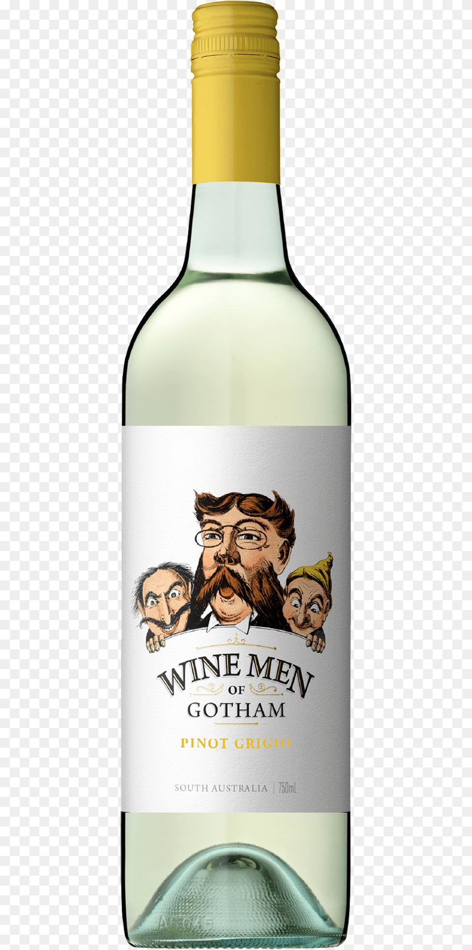 Wine Men Of Gotham Pinot Grigio 2016, Liquor, Alcohol, Beverage, Person Free Transparent Png