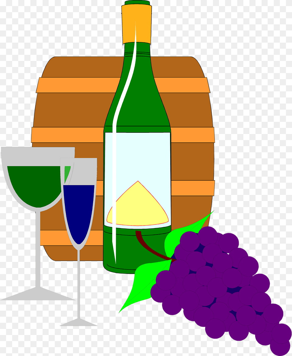 Wine Stock Photo Illustration Of A Bottle Of Wine, Alcohol, Wine Bottle, Liquor, Beverage Free Png