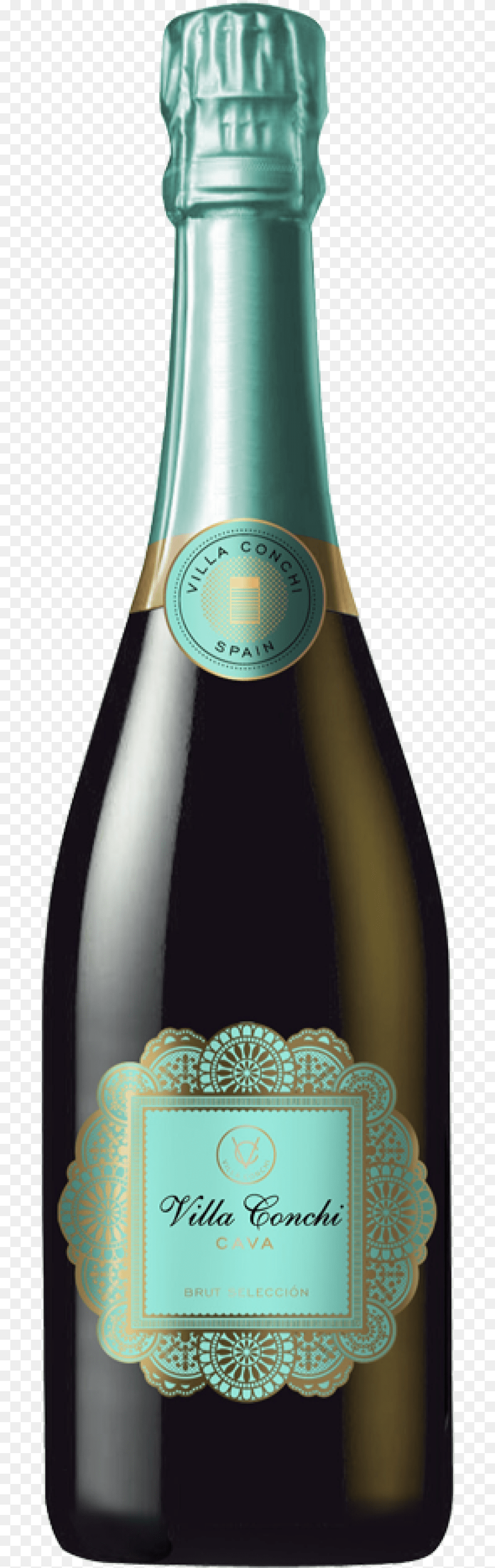 Wine Villa Conchi Ros Cava Brut, Alcohol, Beverage, Bottle, Liquor Free Transparent Png