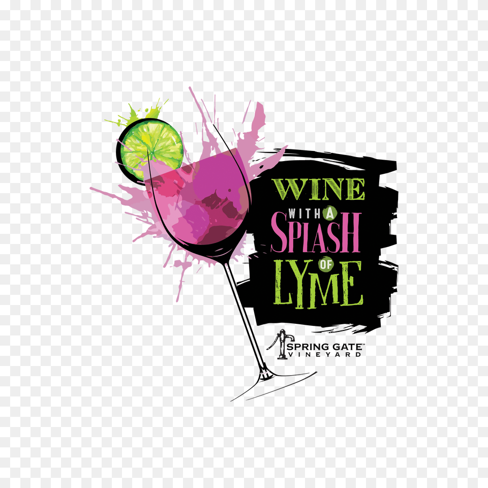 Wine With A Splash Of Lyme, Citrus Fruit, Food, Fruit, Lime Png