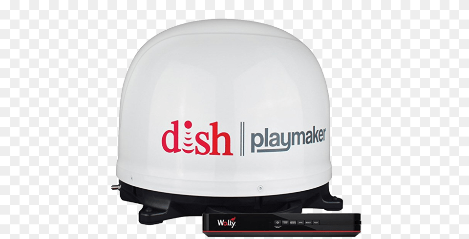 Winegard Dish Playmaker Hd Portable Satellite Antenna Dish Network, Clothing, Hardhat, Helmet, Crash Helmet Png