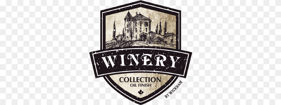 Winery Emblem, Logo, Architecture, Building, Factory Png