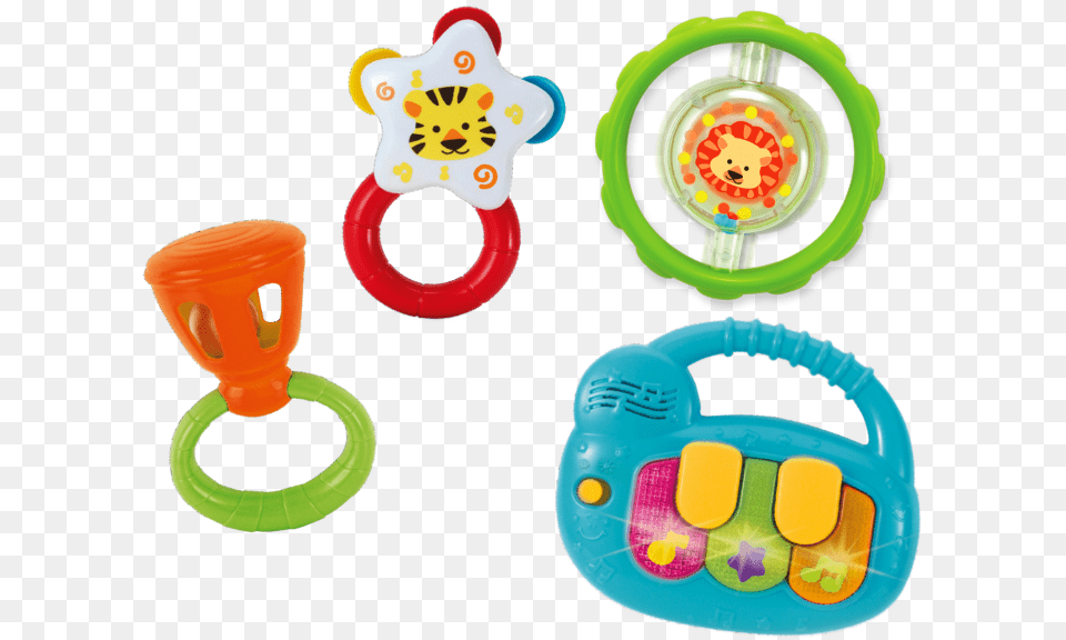 Winfun Rattles Music Set, Rattle, Toy Free Transparent Png