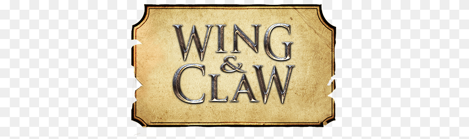 Wing And Claw Solid, Text, Book, Publication, Mailbox Png Image