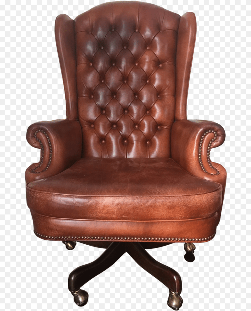 Wing Chair Transparent, Furniture, Armchair Png Image