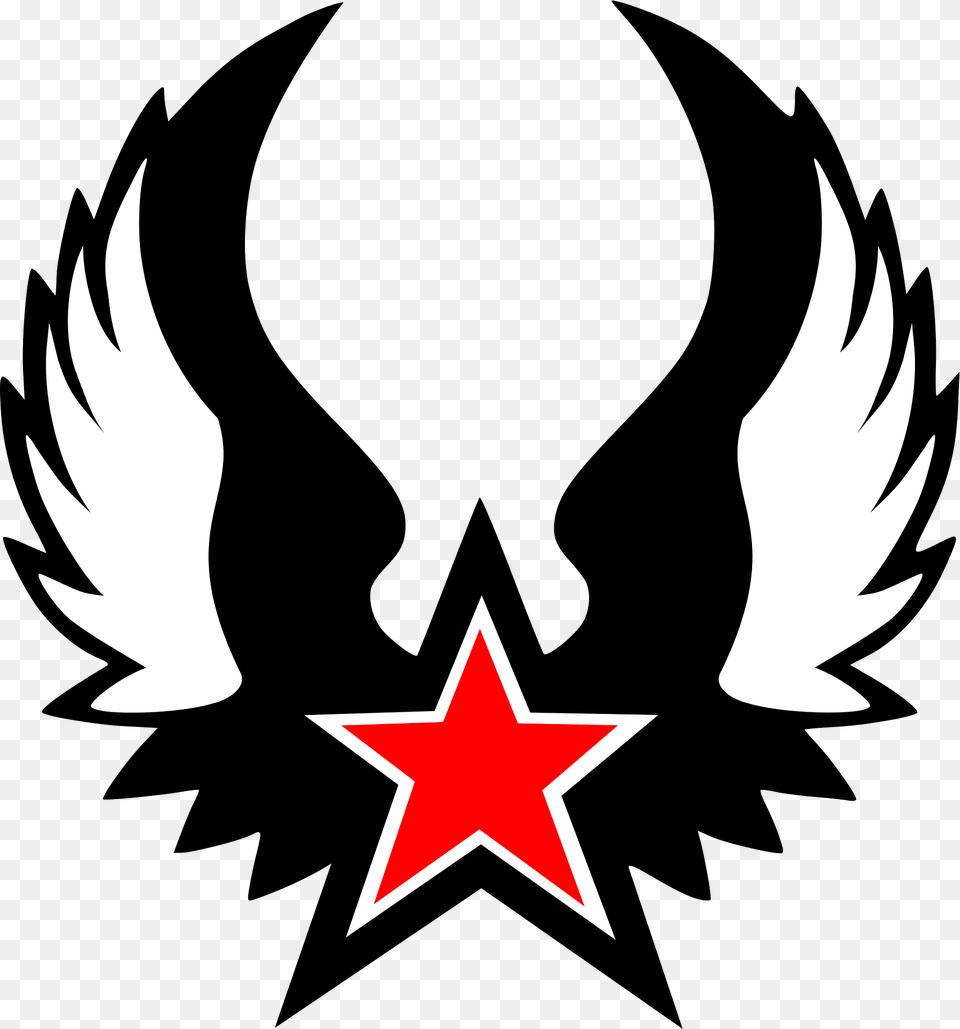 Wing Clipart, Emblem, Symbol, Person, Logo Png Image