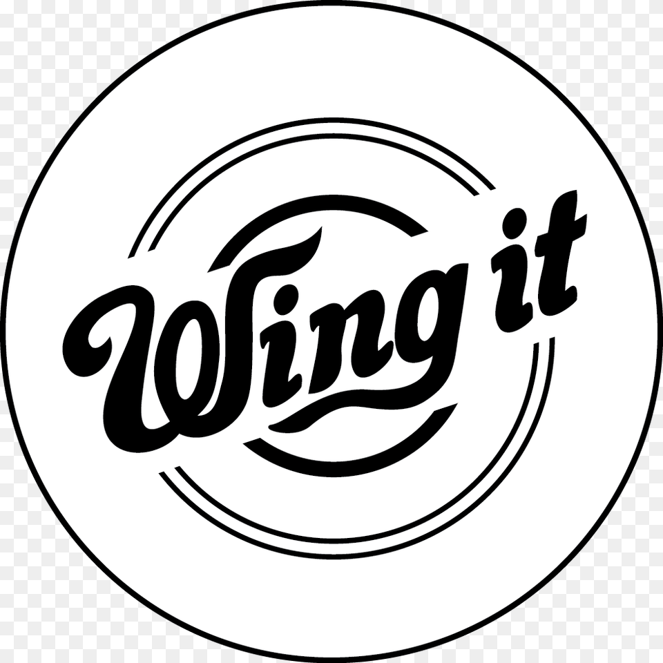 Wing It Circle, Logo, Text Free Transparent Png