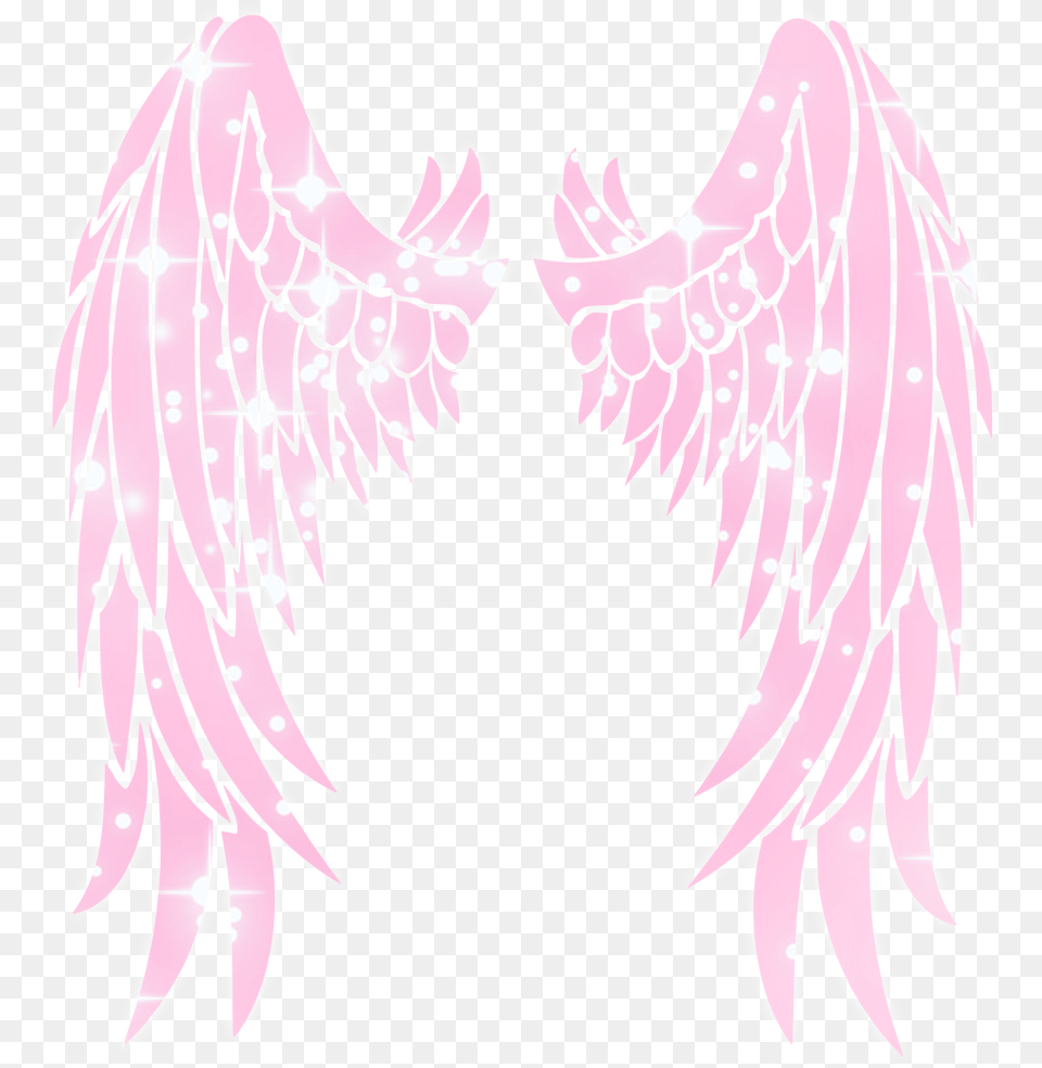Wing Wings Angel Pink Freetoedit Ftestickers My Daddy Is My Guardian Angel, Person Free Png Download