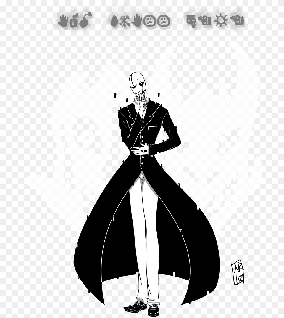 Wingdingsgaster Hashtag Easy Gaster Drawing, Book, Publication, Comics, Adult Free Png