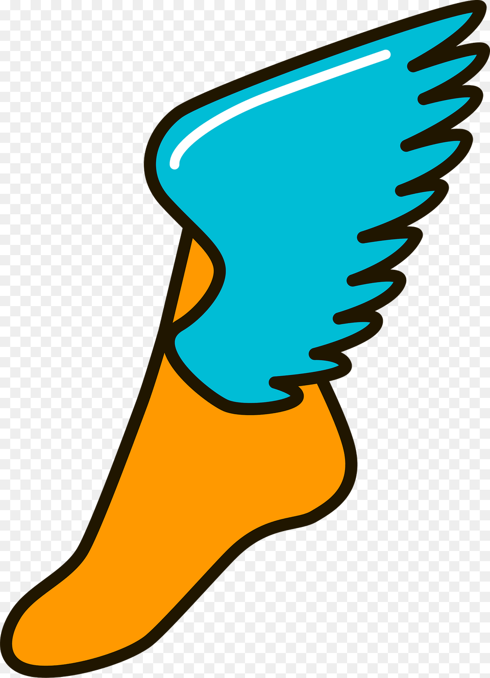 Winged Foot Clipart, Animal, Beak, Bird, Smoke Pipe Png Image