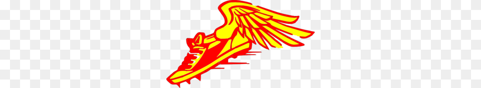 Winged Foot Red And Yellow Clip Art, Dynamite, Nature, Outdoors, Weapon Free Png