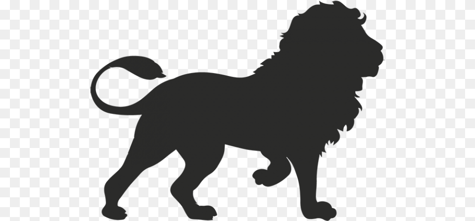 Winged Lion Vector Graphics Illustration Clip Art Lion Silhouette, Animal, Mammal, Wildlife, Baby Free Png