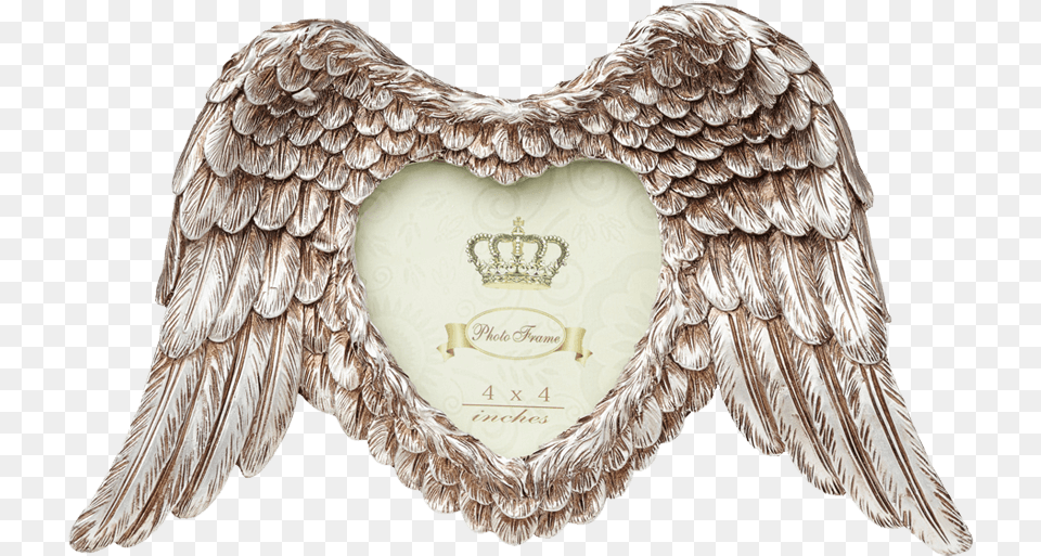 Winged Love Photo Frame Emblem, Animal, Bird, Vulture, Angel Free Png Download