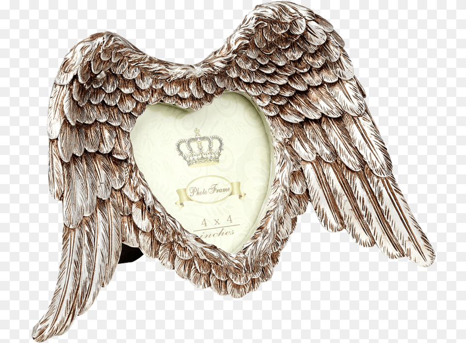 Winged Love Photo Frame Heart, Animal, Bird, Vulture, Angel Png