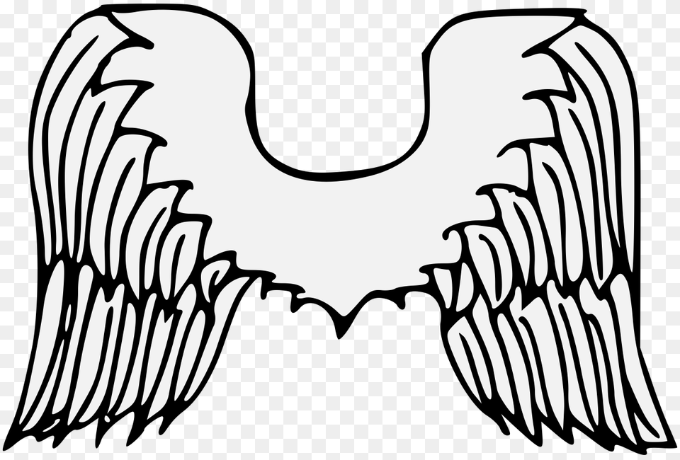 Wings, Logo, Symbol, Emblem, Stencil Free Png Download