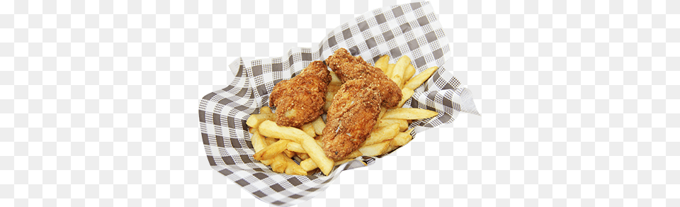 Wings Amp Chips Fish And Chips, Food, Fried Chicken, Fries Png