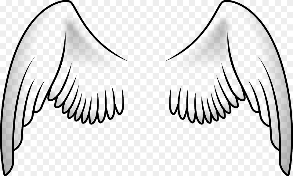 Wings Black And White Clipart, Bow, Weapon Free Transparent Png