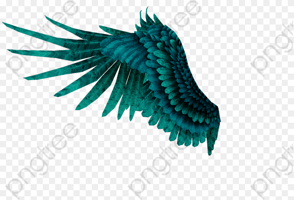 Wings Blue Green Elf Angel Clipart Angel Wings, Pattern, Accessories, Animal, Bird Png